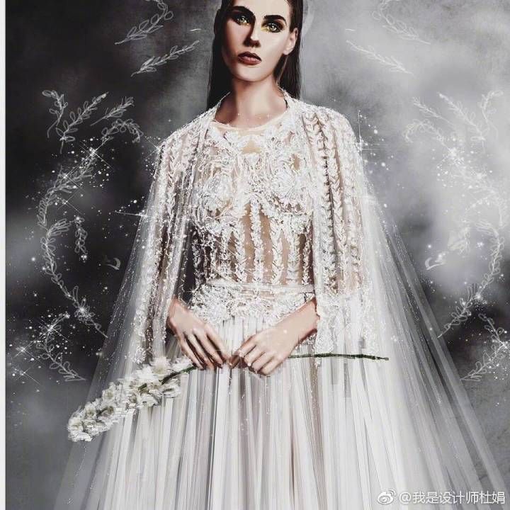 zuhair murad ​手绘稿 