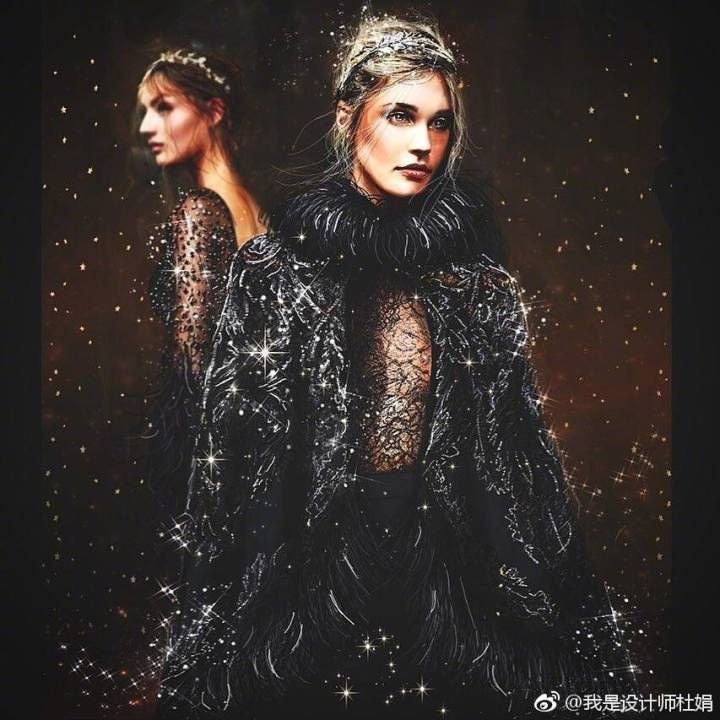 zuhair murad ​手绘稿 