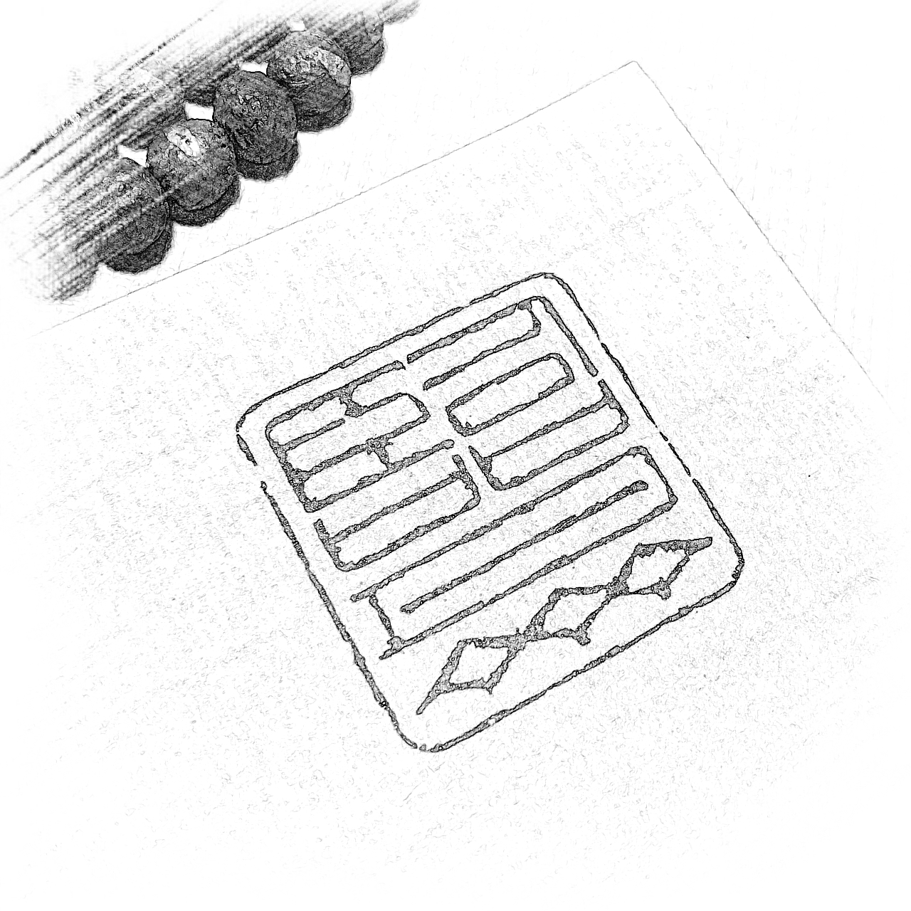 篆刻——临月斋（朱文）